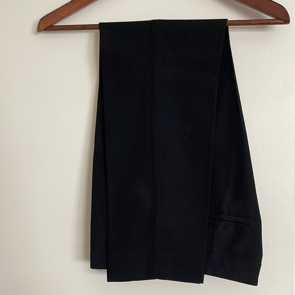 Zara black pencil leg trousers